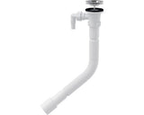 Racord Flexibil 6/4"X40/50 Mm Cu Ventil Chiuveta Si Legatura Masina De Spalat