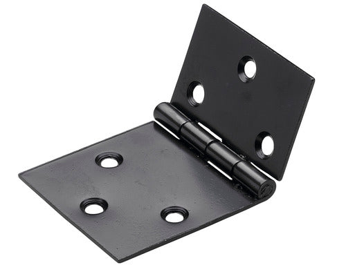 Balama Fixa Hettich 85x50 Mm, Otel Negru, Pachet 2 Bucati