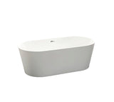 Cada de Baie Dreptunghiulara Freestanding Alure, Acril, 82x172x60 cm, Alb