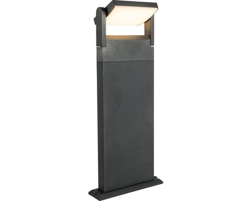Stalp Pitic Cu Led Integrat Grady 12, 5w 1200 Lumeni, 64 Cm, Pentru Exterior Ip54, Antracit