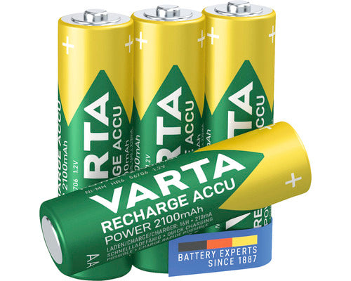 Acumulatori Ni-mh Varta Aa 1, 2v 2100mah, 4 Bucati