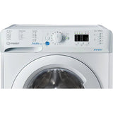 Masina de spalat rufe frontala INDESIT BWSA 61051 W EU N, 6 kg, 1000rpm, Clasa A+++, Alb