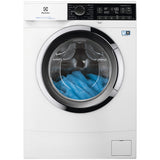 Masina de spalat rufe Slim Electrolux EW6SM227C, 7 kg, 1200 RPM, Clasa B, PerfectCare600, Motor Inverter cu MagnetPermanent, Display LED, SensiCare, TimeManager, Alb