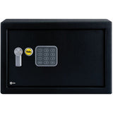 Seif electronic mediu cu alarma cu cifru Yale YEC/250/DB1, 250x350x250 mm, otel