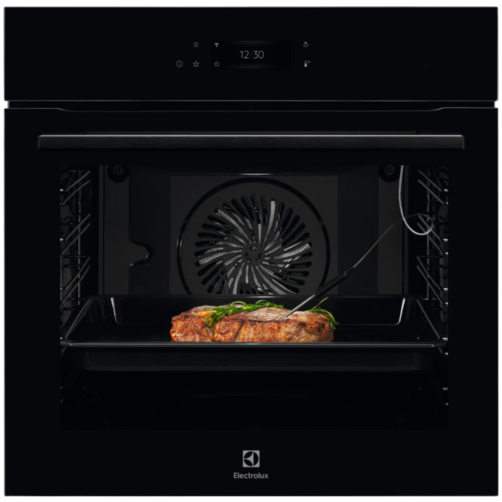 Cuptor incorporabil Electrolux KOEBP39WZ, 71 l, Autocuratare pirolitica, Touch control, 16 programe, Senzor gatire, Clasa A++, Negru