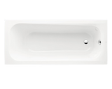 Cada de Baie Rectangulara Jungborn Calista, 170x75x45 cm, Acril, Alb