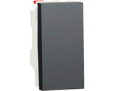 Buton Cu Revenire Schneider Unica, Antracit
