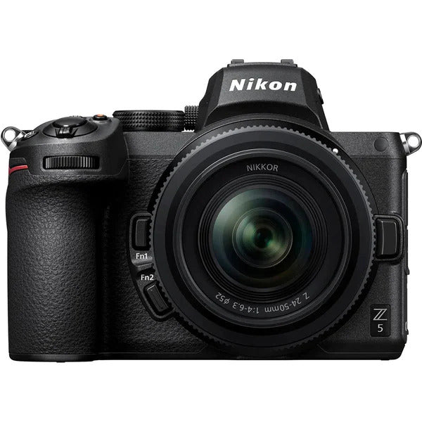 Aparat Foto Mirrlorless NIKON Z5 Kit, 25MP, 4K, Wi-Fi, Obiectiv 24-50 mm, Negru