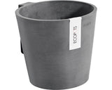 Ghiveci Ecopots Amsterdam Wall Plastic Ø 20 Cm H 17, 5 Cm Gri