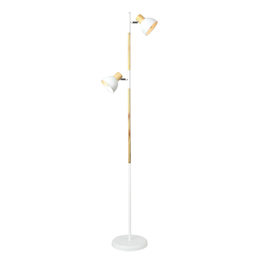 Lampadar Klausen, Krater Pt2, Alb/Bej, KL 107010, E14, 2 x 7 W