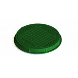 Capac Polimer Compozit, Urban, VODALAND, Verde, rotund, necarosabil, D.750 Hext.80, A15