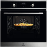 Cuptor incorporabil Electrolux EOD5F70BX, 65 l, Autocuratare catalitica, Timer electronic, SteamBake, Grill, Clasa A, Inox antiamprenta
