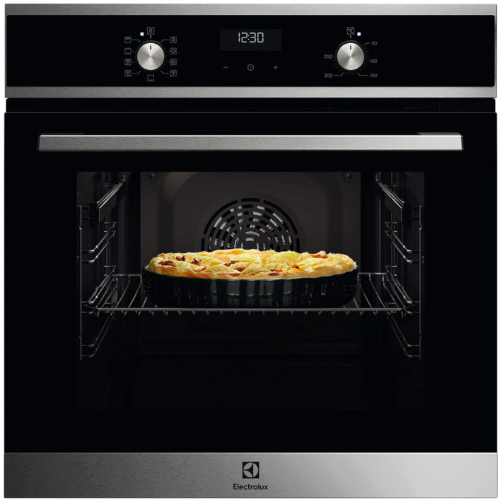Cuptor incorporabil Electrolux EOD5F70BX, 65 l, Autocuratare catalitica, Timer electronic, SteamBake, Grill, Clasa A, Inox antiamprenta