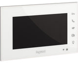 Monitor Color 7” Lcd Pentru Videointerfon Legrand Easykit, Alb