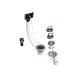 Ventil chiuveta 6/4” McALPINE, scurgere verticala Ø70 mm