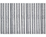Covor Bumbac Lines&dots Alb/Negru 140x200 Cm