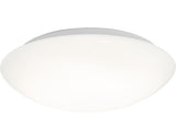 Plafoniera cu LED integrat Briloner 15W 1500 lumeni, senzor de miscare, pentru baie IP44, plastic alb