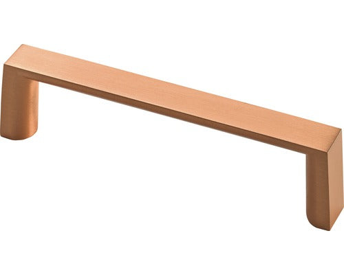 Maner Mobila Hettich Modern 96/104 Mm, Zamac Nuanta Cupru