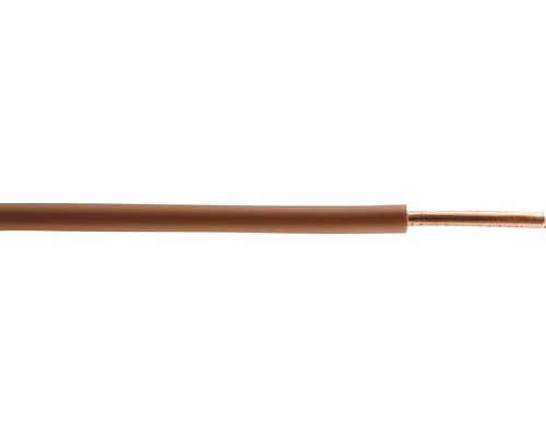 Cablu Electric Fy (H07v-u) 4 mm² Maro, Inel 50 m