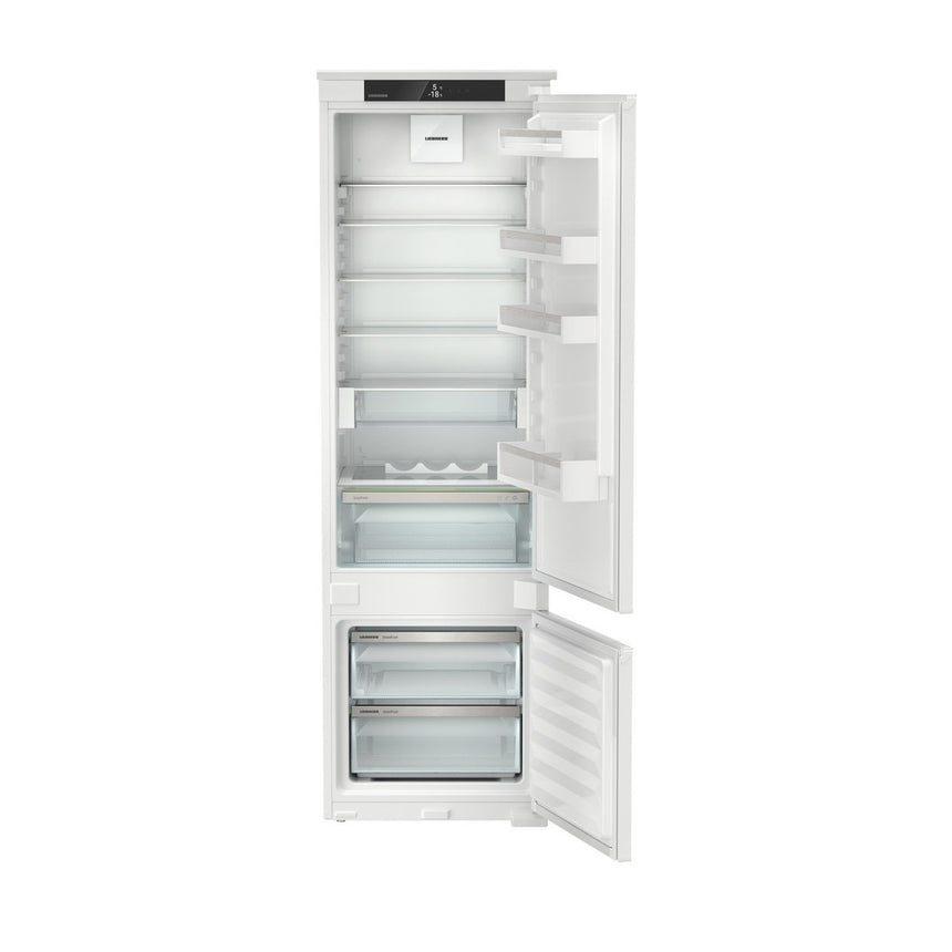 Combina Frigorifica Incorporabila LIEBHERR ICSe 5122 Plus, 266l, H 178.8 cm, SmartFrost, DuoCooling, EasyFresh, Clasa E, Alb