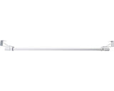 Bara Perdea Cilindrica Extensibila Alba 45-75 Cm