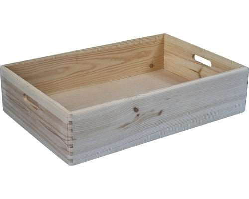 Cutie Lemn Cu Manere 600x400x140 Mm