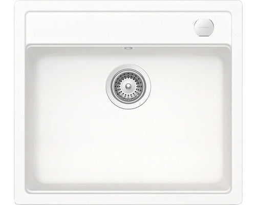 Chiuveta Bucatarie Cu O Cuva Schock Mono N-100 57x51 Cm, Fara Picurator, Cristadur Polaris