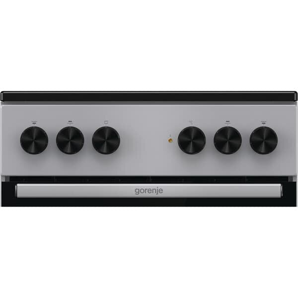 Aragaz GORENJE GEC5A11SG, 4 arzatoare, Electric, L 50 cm, Gri
