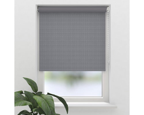 Rulou Opac Soluna D7 Model Structurat Gri 40x190 Cm