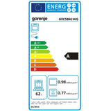 Aragaz GORENJE GEC5B41WG, 4 arzatoare, Electric, L 50 cm, Grill, Alb