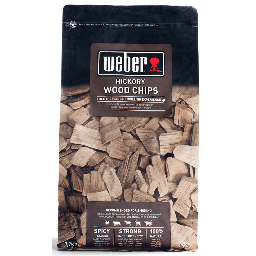 Aschii lemn de hicori pentru afumare Weber, 0.7 kg