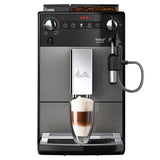 Espressor Automat Melitta® Avanza, 15 bar , Sistem Cappuccinatore, 5 niveluri de granulatie