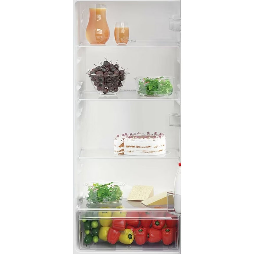 Frigider cu doua usi Arctic AD54280M40S, 250 l, Clasa E, Garden Fresh, Iluminare LED, H 160.6 cm, Argintiu