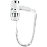 Uscator de par cu montaj pe perete Valera Action Super Plus 1600 White, 1600W, 2 setari pentru intensitatea aerului, 3 trepte de temperatura, inclusiv aer rece, Alb
