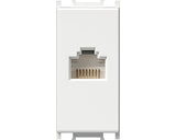 Priza Date Rj45 Simpla Tem Cat6, Alba