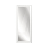 Oglinda de perete cu rama Nizza alba 35x100 cm