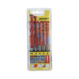 Set burghie multifunctionale Alpen Ø4-10 mm, 5 piese, Profi Multicut, cu hexagon