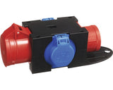 Distribuitor Electric Trifazic Pce 3 Prize (2 Cp + 1 Trifazata) 16a, Pentru Exterior Ip44