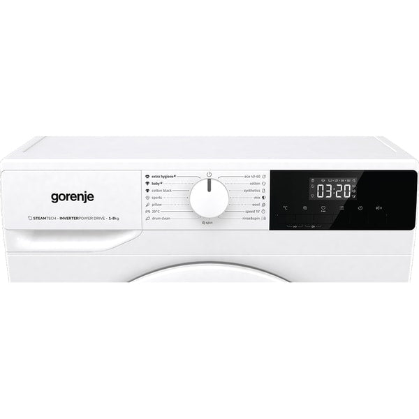 Masina de Spalat Rufe Frontala GORENJE WNHPI84AS, SteamTech, 8 kg, 1400rpm, Clasa A, Alb