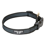 Zgarda IDC din nylon, pentru caini Julius K9, 25 mm, Gri