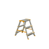 Scara aluminiu Alverosal, 2 tronsoane, 3 trepte, inaltime 0.61 m