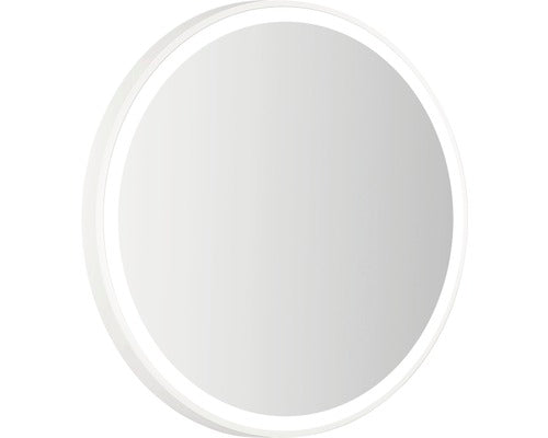 Oglinda baie cu iluminare LED DSK White Circular mat Ø60cm IP 24