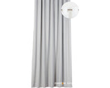 Draperie Cu Anouri Blackout Gri 140x245 Cm