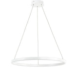 Lustra LED pe cablu dimabila, Top Light, Metal, LED/30W/230V, Cu telecomanda, Alb