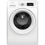 Masina de spalat rufe Whirlpool FreshCare+ FFB9458WVEE, 9 kg, 1400 RPM, Clasa B, Steam Refresh, Tehnologia al-6lea Simt, Motor Inverter, Alb