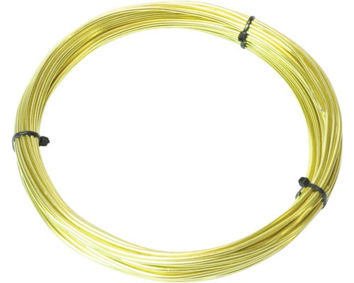 Sarma De Aluminiu Pösamo 2mm X 100m, Auriu