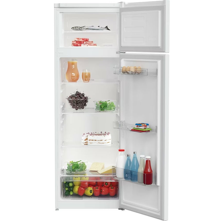 Frigider cu doua usi Arctic AD54280M40W, 250 l, Clasa E, Garden Fresh, Iluminare LED, H 166.3 cm, Alb
