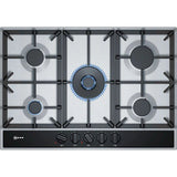 Plita incorporabila NEFF T27DA69N0, gaz, 5 arzatoare, Inox