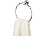 Suport prosop baie tip inel Tiger Boston, inox