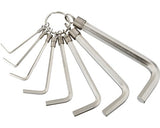 Set Chei Hexagonale Wgb 2-10 Mm, 8 Piese, Crom-vanadiu